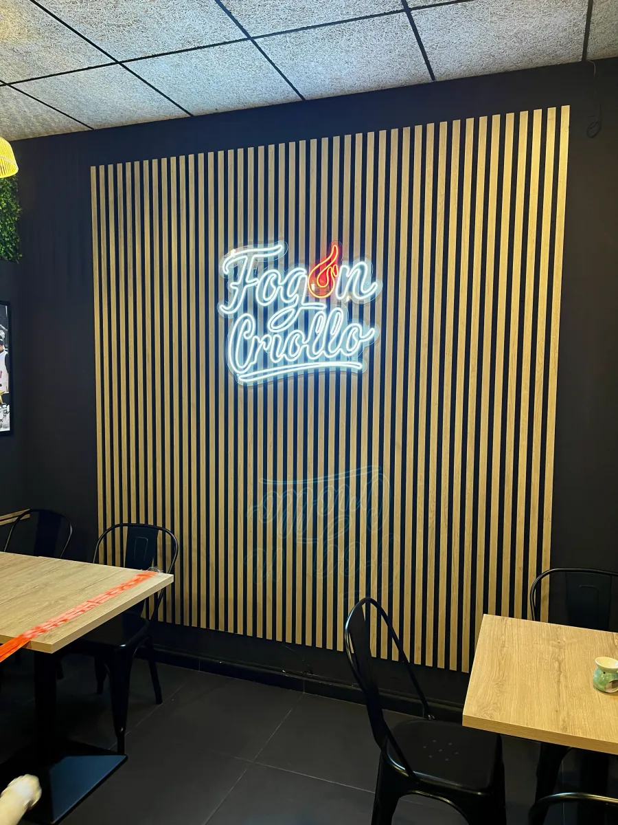 Fogón Criollo — detalle de marca