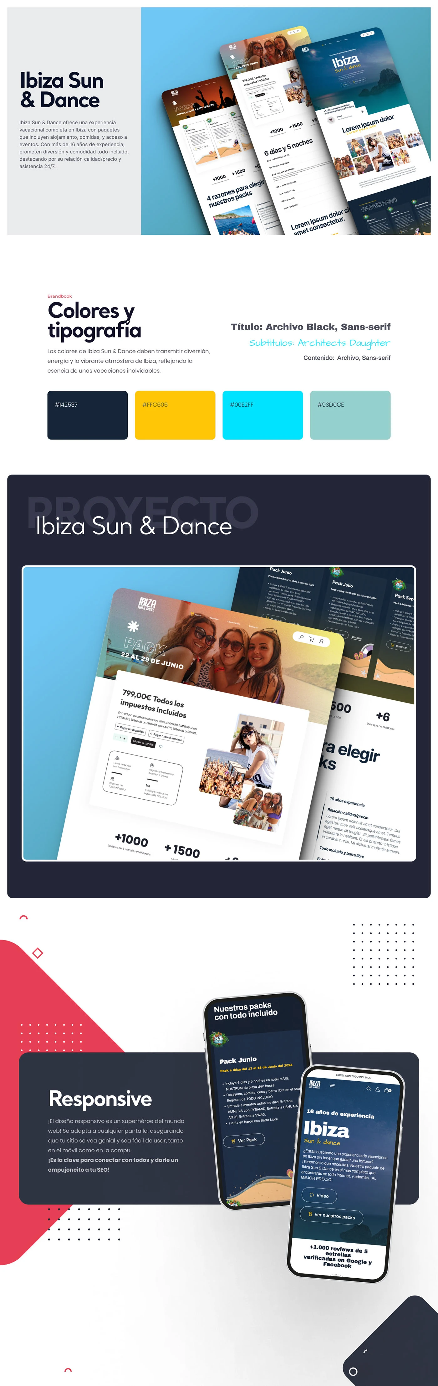 Ibiza Sun & Dance — detalle de diseño