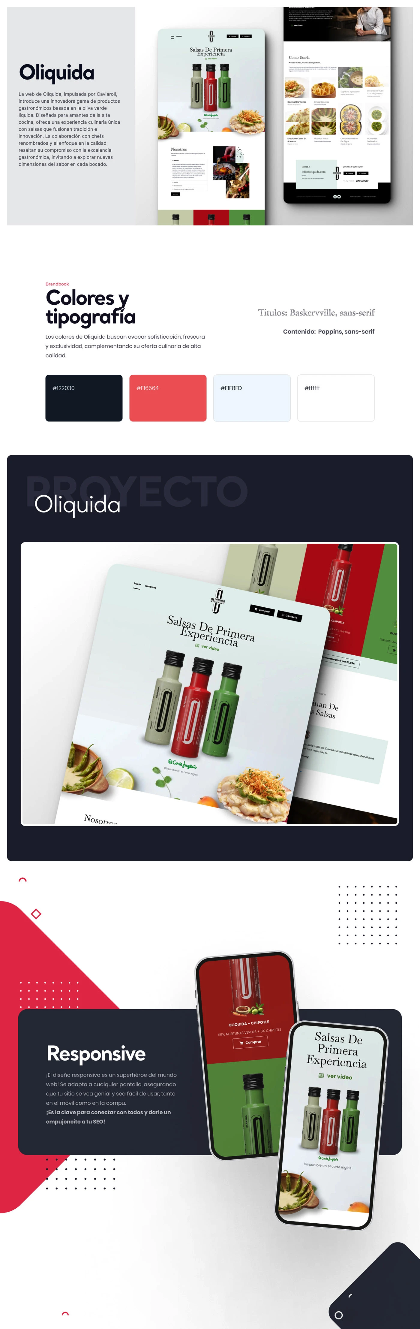 Oliquida — detalle de diseño web